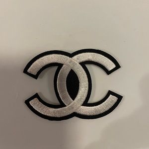 Art, Sale Embroidered Chanel Logo Iron On Patch